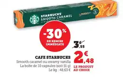 Bi1 STARBUCKS Cafe offre