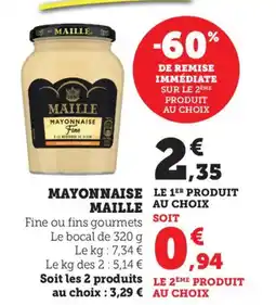 Bi1 MAILLE Mayonnaise offre