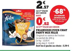 Bi1 FELIX Friandises pour chat party mix offre