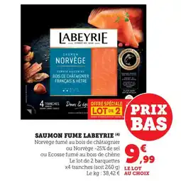 Bi1 LABEYRIE Saumon fume offre