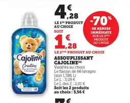 Bi1 CAJOLINE Assouplissant offre