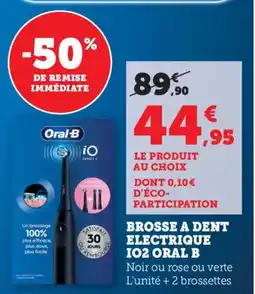 Bi1 ORAL B Brosse a dent electrique io2 offre