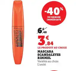 Bi1 RIMMEL Mascara scandaleyes offre