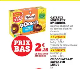 Bi1 ST MICHEL Gateaux moelleux offre