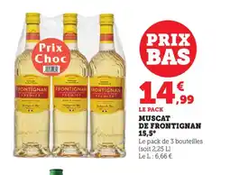 Bi1 Muscat de frontignan 15,5° offre