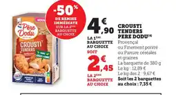 Bi1 PERE DODU Crousti tenders offre