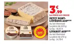 Bi1 Petit pont- l'évêque aop offre