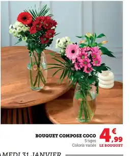 Bi1 Bouquet compose coco offre