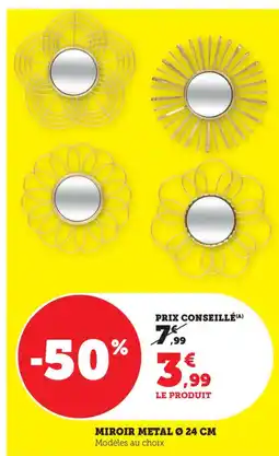 Bi1 Miroir metal offre