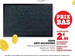 Bi1 Tapis anti-salissures offre