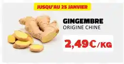 Hmarket Gingembre offre