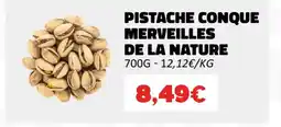 Hmarket Pistache conque merveilles de la nature offre