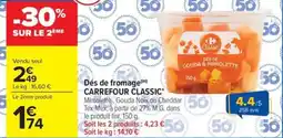 Carrefour Market Dés de fromage carrefour classic offre