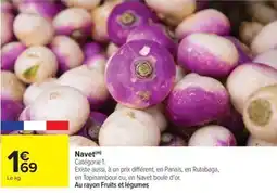 Carrefour Market Navet offre