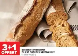 Carrefour Market Baguette campagnarde filiere qualite carrefour offre