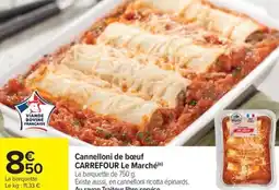 Carrefour Market Cannelloni de bœuf carrefour le marché offre