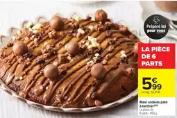 Carrefour Market Maxi cookies pate à tartiner offre