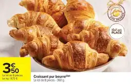 Carrefour Market Croissant pur beurre offre