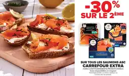 Carrefour Market SUR TOUS LES SAUMONS ASC CARREFOUR EXTRA offre
