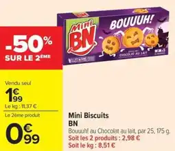 Carrefour Market Mini biscuits bn offre