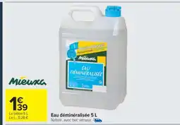 Carrefour Market Eau déminéralisée 5 L offre