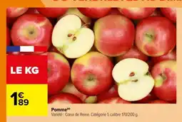 Carrefour POMME offre