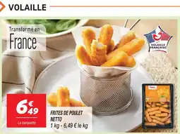 Netto Netto frites de poulet offre