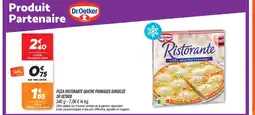 Netto Dr oetker pizza ristorante quatre fromages surgelée offre