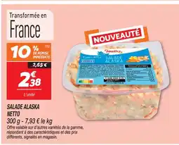 Netto Netto salade alaska offre