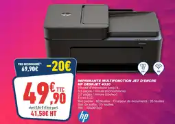 Bureau Vallée Hp imprimante multifonction jet d'encre deskjet 4330 offre