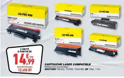 Bureau Vallée Brother / hp cartouche laser compatible offre