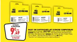 Bureau Vallée Pack de cartouches jet d’encre compatibles offre