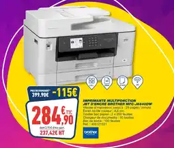 Bureau Vallée Brother imprimante multifonction jet d'encre mfc-j6940dw offre