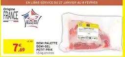 Intermarché Demi palette demi-sel offre