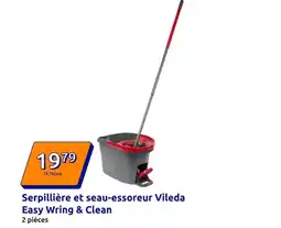 Action Vileda - serpillière et seau-esseureur offre