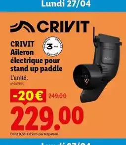Action Plafonnier led offre