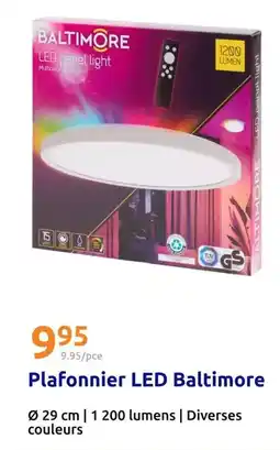 Action Plafonnier led offre