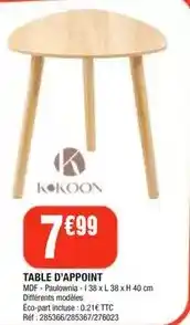 Promocash Promo - coupe-frites ventouse ou mural + 4 lames offre
