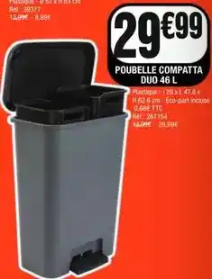 Promocash Crème glacée à la vanille avec morceaux de gousses offre