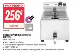 Promocash Promo - friteuse profi line 8 litres offre