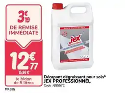 Promocash Tous - décapant dégraissant pour sols offre