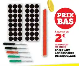 Super U Foire aux accessoires de bricolage offre