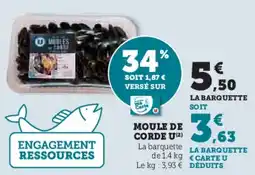 U Express Moule de corde u offre