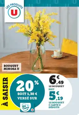 U Express Bouquet mimosa u offre