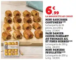 U Express Mini saucisses costumées offre