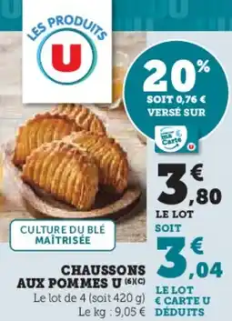 U Express Chaussons aux pommes u offre