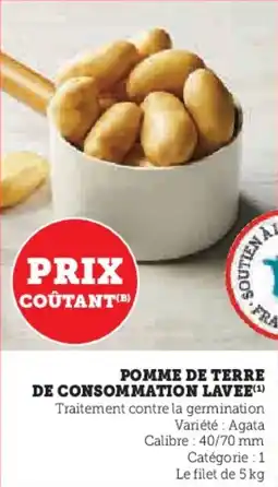 U Express Pomme de terre de consommation lavee offre