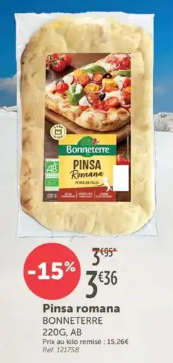 L'Eau Vive Pinsa romana offre