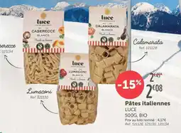 L'Eau Vive Pâtes italiennes offre