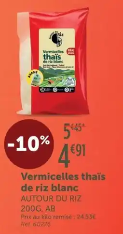 L'Eau Vive Vermicelles thaïs de riz blanc offre